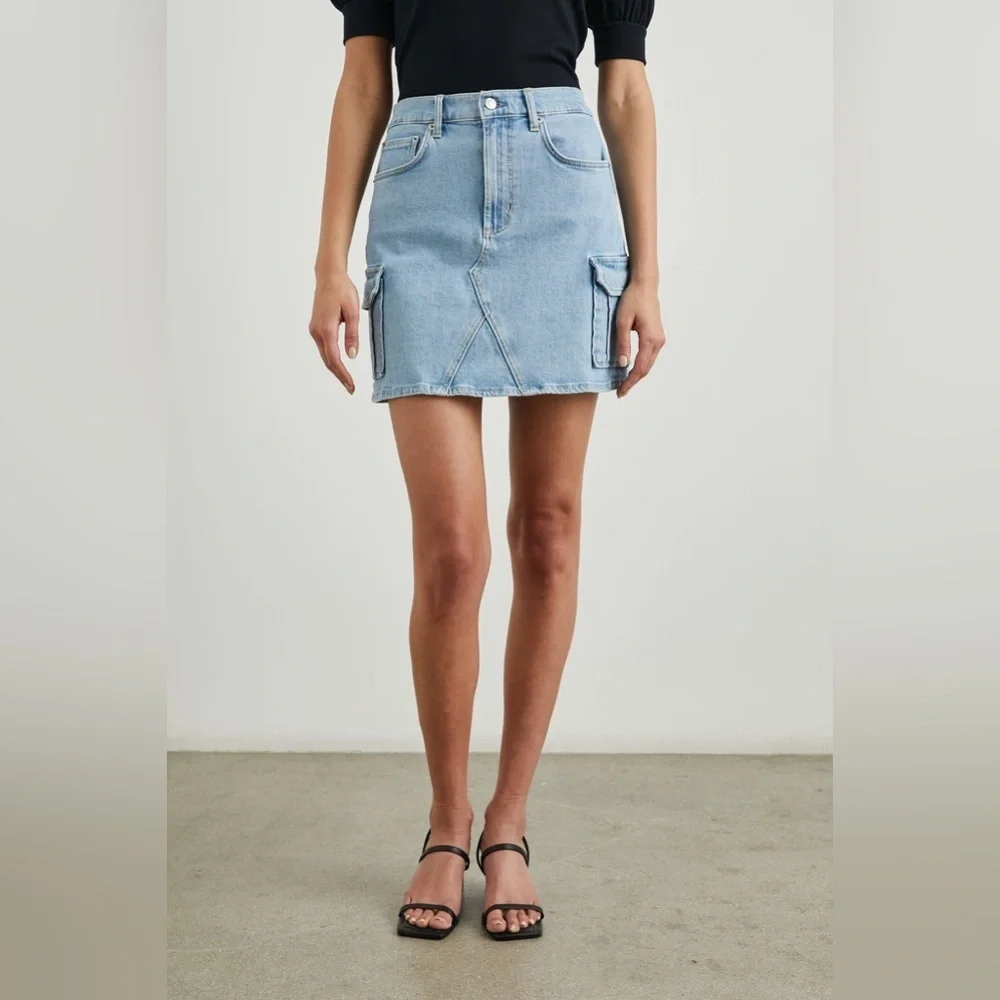RAILS NWT Laurel Cargo Skirt— in Crystal Blue— Size 29